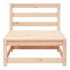 vidaXL Salon de jardin 2 pcs bois de pin massif