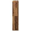 vidaXL Étagère séparatrice de pièce vieux bois 69,5x29x137,5 cm