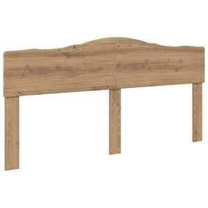 vidaXL T&ecirc;te de lit Ch&ecirc;ne artisanal Bois d'ing&eacute;nierie