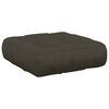 vidaXL Coussin de si&egrave;ge 1 pi&egrave;ce VIANEN 100 % polyester Anthracite