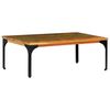 vidaXL Table basse 100x60x35 cm Bois de r&eacute;cup&eacute;ration solide
