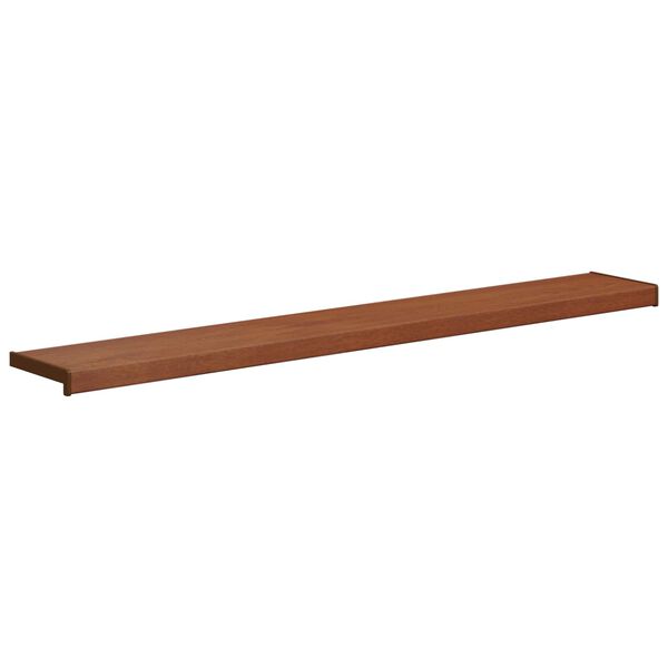 vidaXL Appui de fen&ecirc;tre Bois Brun 160 x 25 x 4,5 cm PVC