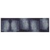 vidaXL Tapis de Cuisine Ombre bleue 150 x 45 cm 100% Polyamide Lavable