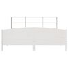 vidaXL Lit biblioth&egrave;que sans matelas blanc 180x200 cm bois pin massif