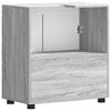 vidaXL Ensemble d'armoire de salle de bain TULUM Gris Sonoma