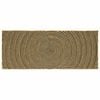 vidaXL Tapis de zone Noir 80 x 200 cm Jute