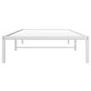 vidaXL Cadre de lit métal sans matelas blanc 100x200 cm