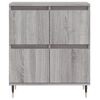 vidaXL Buffet Sonoma gris 60x35x70 cm Bois d'ingénierie
