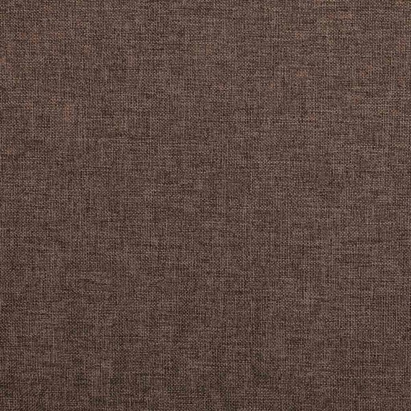 vidaXL Rideaux occultants Aspect lin avec &oelig;illets 2pcs Taupe 140x175cm