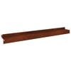 vidaXL Bordure de Pelouse 30 pc 100 x 10 x 8 cm Acier Rouill&eacute;