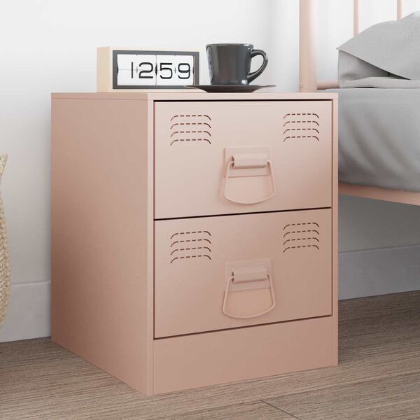 vidaXL Poign&eacute;es de Cabinet Rose 85 x 45 mm M&eacute;tал