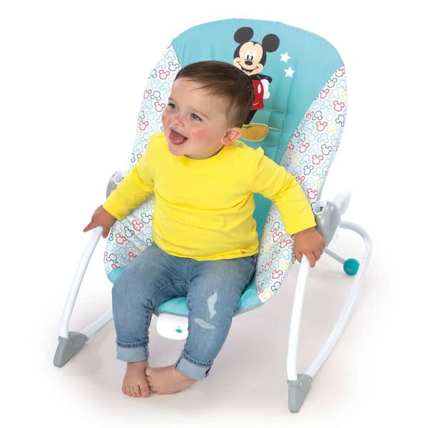 Disney Baby Rebondisseur b&eacute;b&eacute; 2 en 1 Mickey Mouse Bestie Original