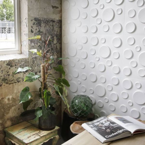 WallArt Panneaux muraux 3D Craters 12 pcs GA-WA11