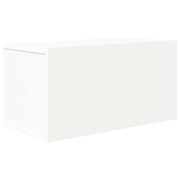 vidaXL Ensemble de meubles TV 8 pcs Blanc Bois d'ing&eacute;nierie