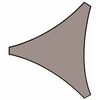 Perel Voile d'ombrage triangulaire 3,6 m Couleur taupe GSS3360TA