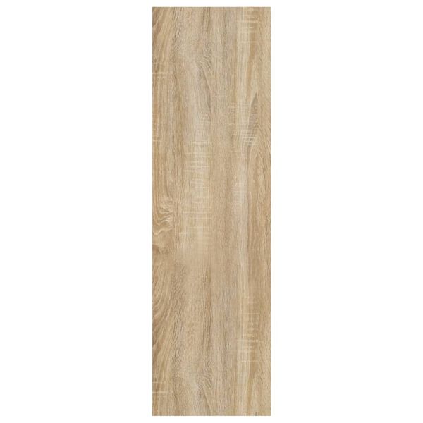 vidaXL Bibliothèque/Séparateur de pièce chêne sonoma 100x30x103 cm
