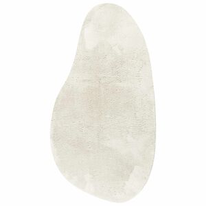 vidaXL Tapis de surface HUARTE Cr&egrave;me 80 x 150 cm Polyester