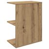 vidaXL Tables de chevet 2 pcs chêne artisanal bois d'ingénierie