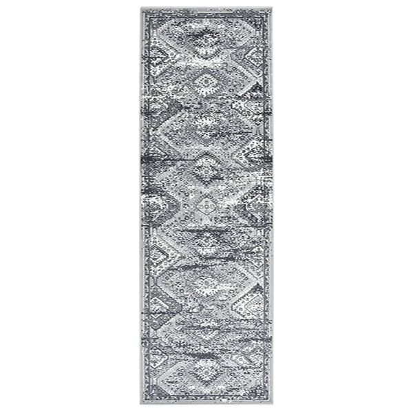 vidaXL Tapis BCF Gris oriental 60x150 cm