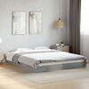 vidaXL Cadre de lit sans matelas sonoma gris 160x200cm bois ing&eacute;nierie