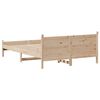 vidaXL Cadre de lit sans matelas 140x190 cm bois de pin massif