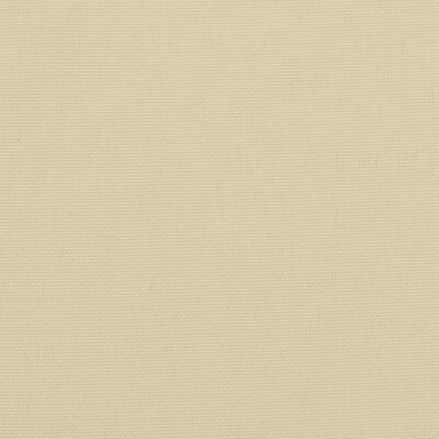 vidaXL Coussins de banc jardin lot de 2 beige 150x50x7 cm tissu Oxford