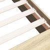 vidaXL Cadre de lit sans matelas ch&ecirc;ne sonoma 100x200 cm