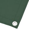 vidaXL &Eacute;cran de balcon vert fonc&eacute; 75x700 cm 100% polyester oxford