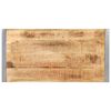 vidaXL Table basse 120x60x40 cm Bois de manguier brut