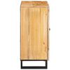 vidaXL Buffet Marron 60 x 33 x 75 cm Bois de mangue massif