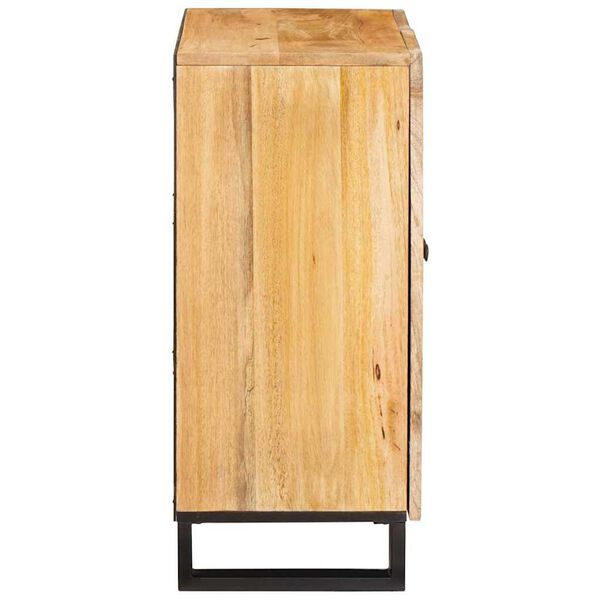 vidaXL Buffet Marron 60 x 33 x 75 cm Bois de mangue massif