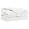 vidaXL Duvet complet toute l'ann&eacute;e Blanc 260 x 220 cm Fibre de bambou