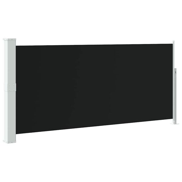 vidaXL Auvent lat&eacute;ral r&eacute;tractable 140 x 300 cm Noir