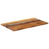 vidaXL Dessus de table rectangulaire 60x100 cm 25-27 mm Bois récupéré