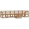 vidaXL Ensemble de canap&eacute;s d'ext&eacute;rieur 7 pcs Naturel
