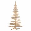 vidaXL Arbres de Noël avec support Naturel 180 cm Bois massif en pin