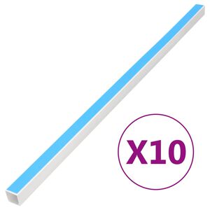 vidaXL Goulotte de c&acirc;ble auto-adh&eacute;sive 25x16 mm 10 m PVC