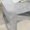 vidaXL Table basse Gris b&eacute;ton 92 x 53 x 45 cm Bois d'ing&eacute;nierie
