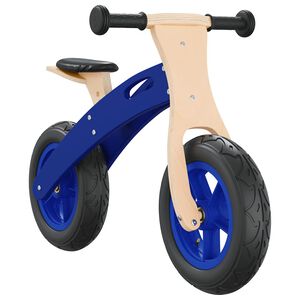 vidaXL V&eacute;lo d'&eacute;quilibre pour enfants avec pneus pneumatiques bleu