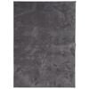 vidaXL Tapis HUARTE &agrave; poils courts doux lavable anthracite 240x340 cm