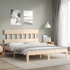 vidaXL Cadre de lit sans matelas 160x200 cm bois massif de pin