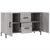 vidaXL Buffet sonoma gris 100x36x60 cm bois d'ing&eacute;nierie