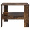 vidaXL Table basse Ch&ecirc;ne fum&eacute; 57 x 55 x 45 cm Bois d'ing&eacute;nierie