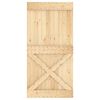 vidaXL Porte NARVIK 100x210 cm bois massif de pin