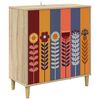 vidaXL Buffet ESSEN Sonoma 69 x 33 x 75 cm Bois d'ing&eacute;nierie
