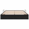 vidaXL Lit de Rangement avec t&ecirc;te de lit Noir 135 x 190 cm Velours