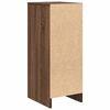 vidaXL Buffet chêne marron 29,5x34x76 cm bois d'ingénierie