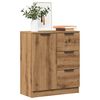 vidaXL Buffet ch&ecirc;ne artisanal 60x30x70 cm bois d'ing&eacute;nierie