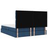 vidaXL Lit de Rangement Bleu 200 x 200 cm Cuir synth&eacute;tique