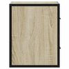 vidaXL Table de chevet murale ch&ecirc;ne sonoma 40x31x39,5 cm